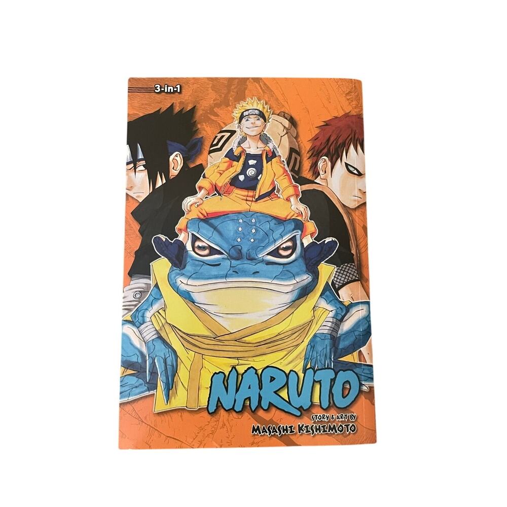 NARUTO 3 in1 Story & Art By Masaki Kishimoto Comic Book
